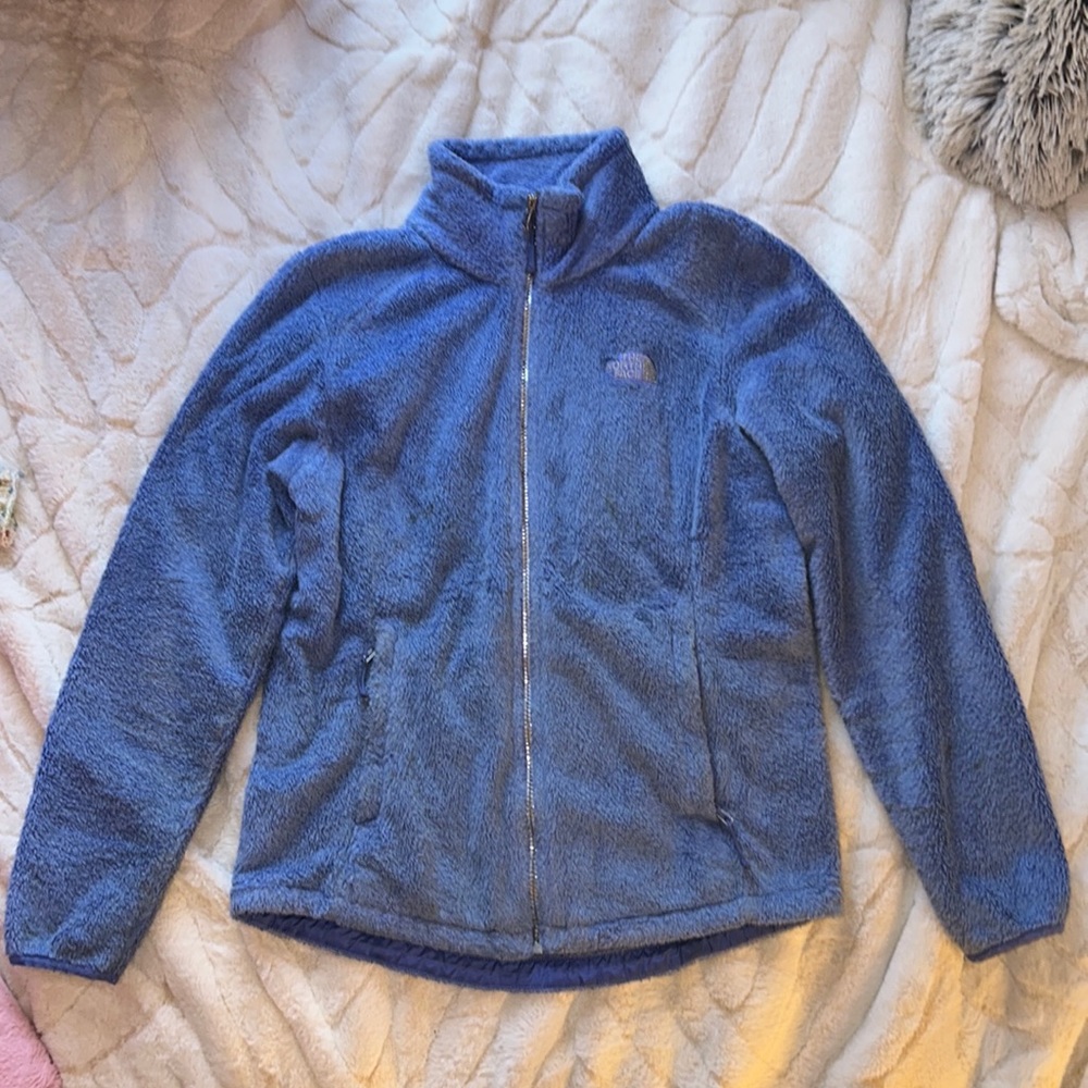 Light Blue North Face Jacket - image 5